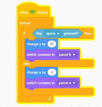 Make a Flappy Bird in Scratch
