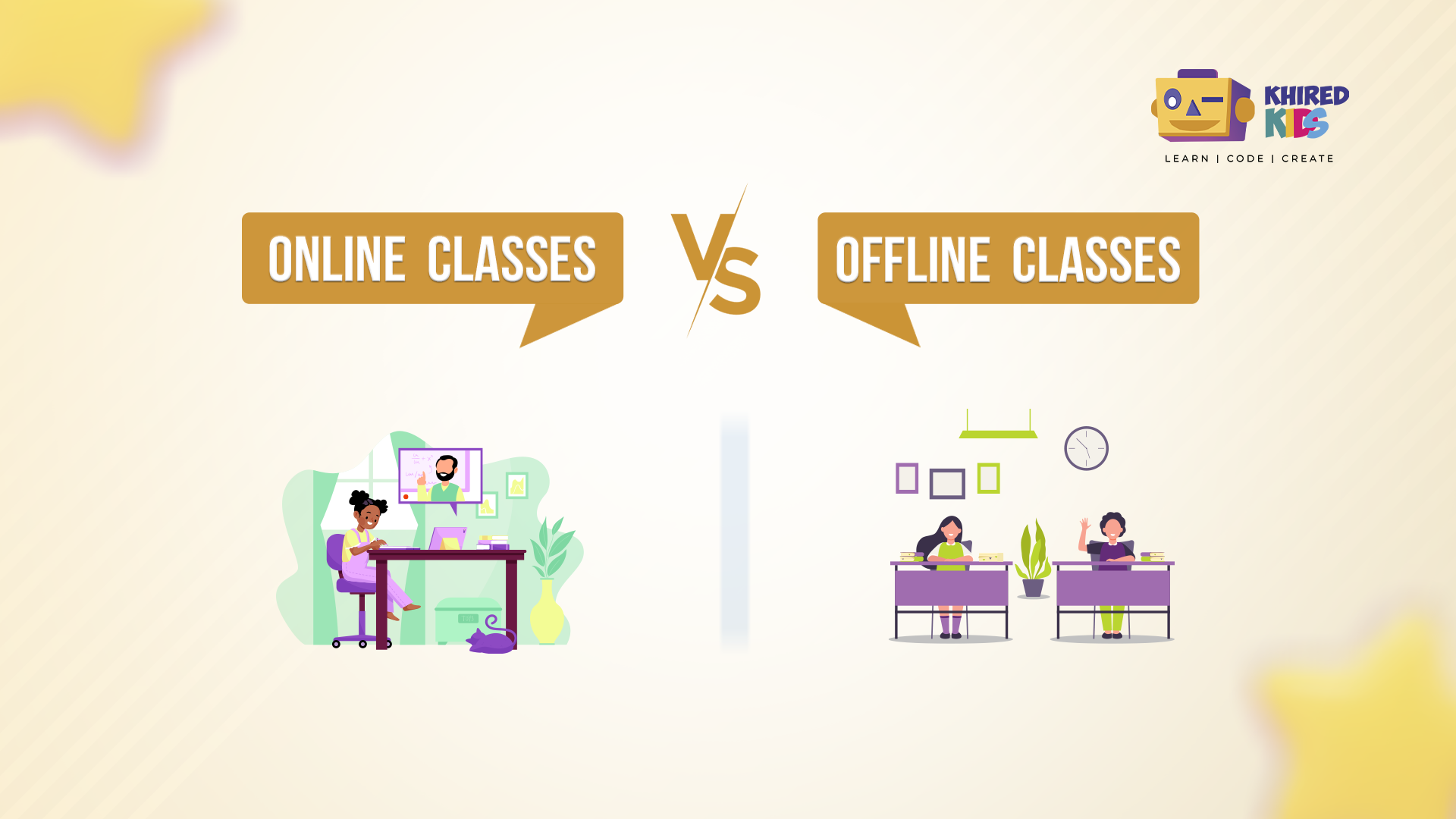 Online Classes vs Offline Classes