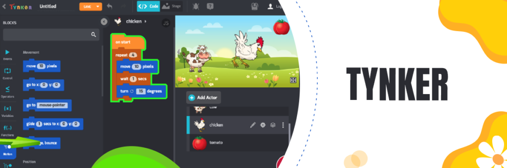Games to Learn JavaScript - Tynker